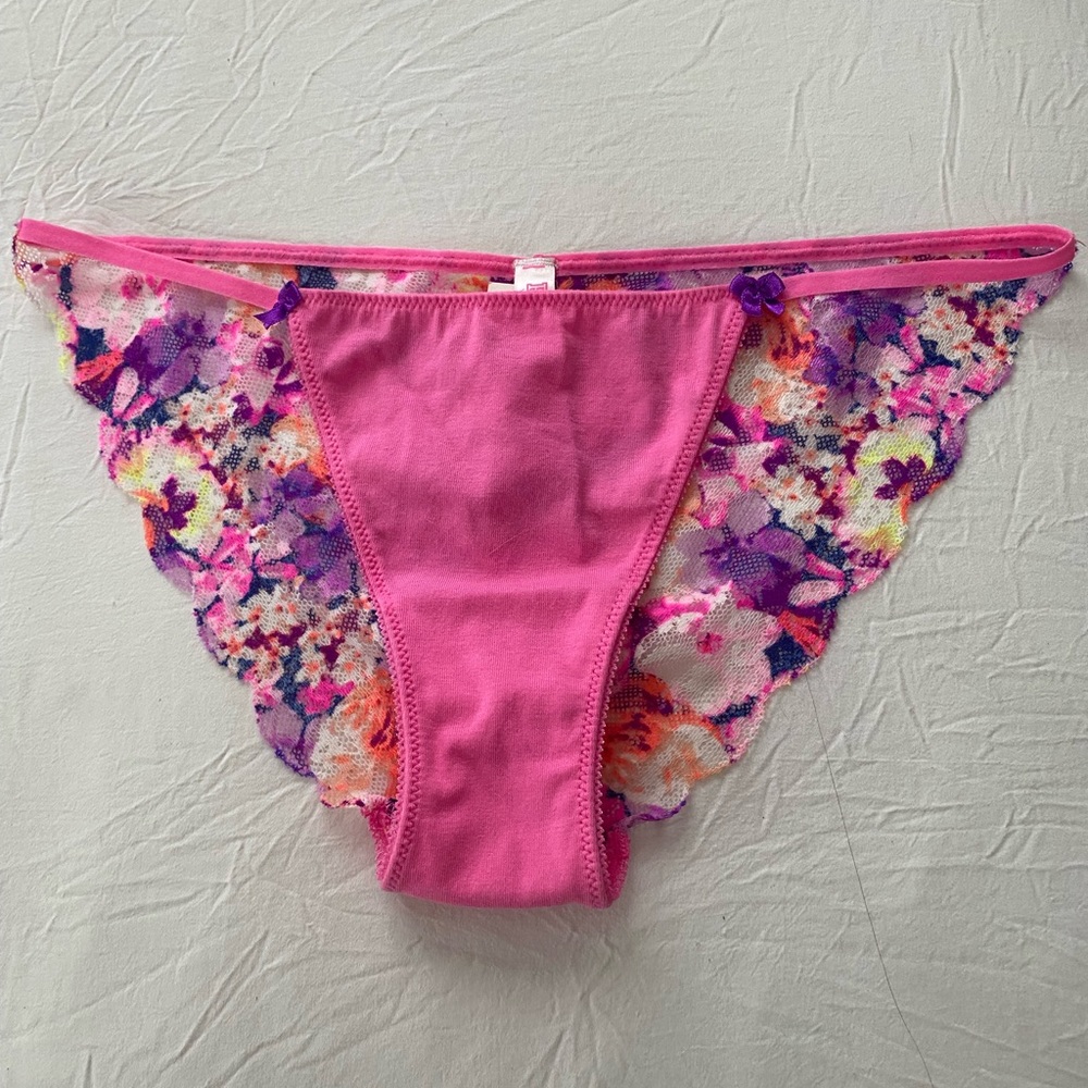 Reserved Pink String Bikini Panties
